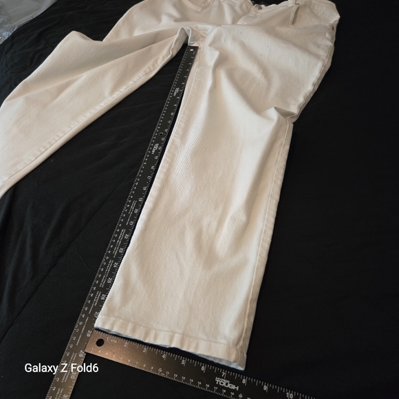 Gloria Vanderbilt Amanda White Jeans Women’s‎ 16 Short 16S Stretch Cotton Pants - Picture 6 of 9